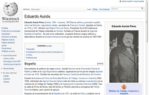 Eduardo Aunós