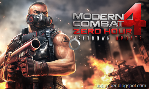 Free Download Modern Combat 4 Zero Hour All Version Android Game (APK)