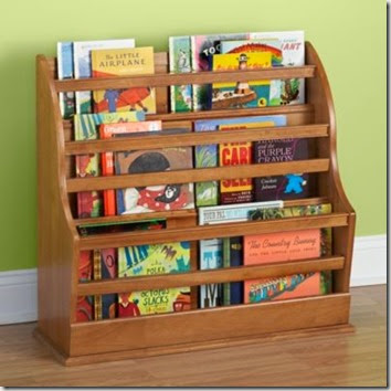 Coole-Ideen-Organisation-Kinderbüchereien-elegante-Regale-Holz