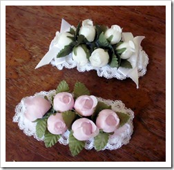 Flower and Lace Barrette Tutorial