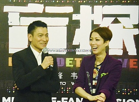 SAMMI CHENG SINGAPORE ANDY LAU MOVIE  BLIND DETECTIVE MOVIE GALA PREMIERE RWS Hong Kong Superstars silver screen couple partners popular box office hits Yesterday Once More, Love On A Diet Needing You