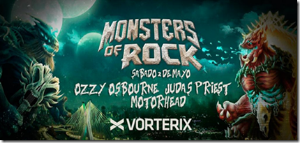 Monster of Rock en Argentina venta de entradas