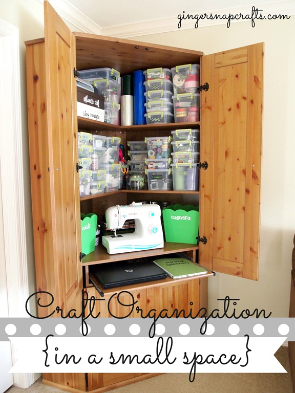 Craft Organization in a small place with #LifestyleCrafts