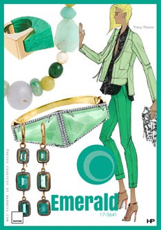 Pantone 2013 Spring Colors in Emerald