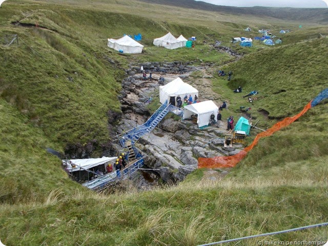 gaping gill tent town