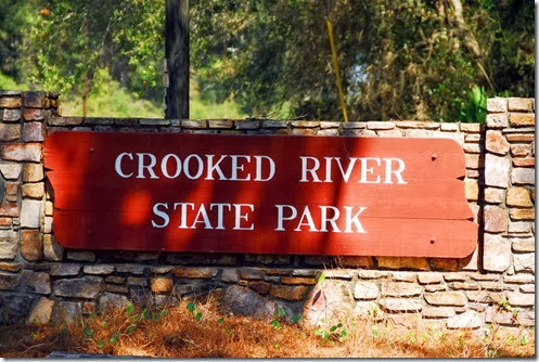 Crooked River Sign