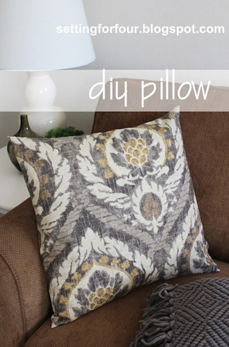 diy pillow