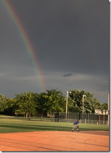 rainbow baseball
