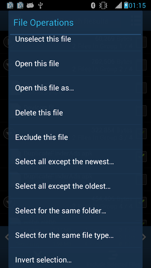 Search Duplicate File(Super) - screenshot