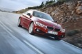 BMW 435i Coupé Sport Line, Melbourne Rot, 306 PS, 400 Nm, Interieur: Leder Dakota Schwarz, Alu Längsschliff fein, Akzentleiste korallrot matt BMW 435i Coupé Sport Line, Melbourne Rot, 306 PS, 400 Nm, Interieur: Leder Dakota Schwarz, Alu Längsschliff fein, Akzentleiste korallrot matt