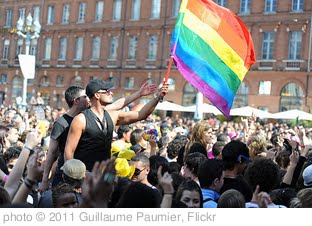 'Gay pride 396 - Marche des fiertés Toulouse 2011.jpg' photo (c) 2011, Guillaume Paumier - license: http://creativecommons.org/licenses/by/2.0/