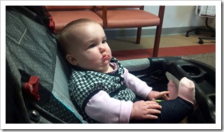 Chillin' in the stroller