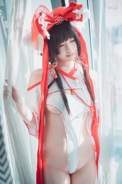 DJAWA Photo – Mimmi (밈미) Kitsune Miko (A ver)