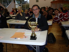 vainqueur des tournois de Normandie 2011 D.Fronteau