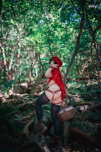 DJAWA Photo – Mimmi (밈미) Naughty Red Hiring Hood