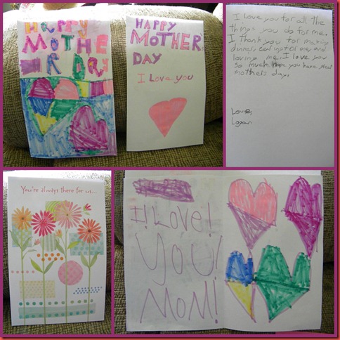 Mothers day card collage