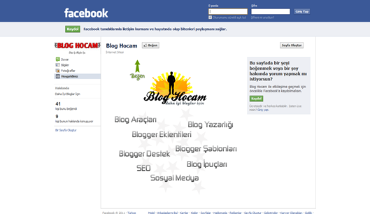 Blog Hocam Facebook Sayfası