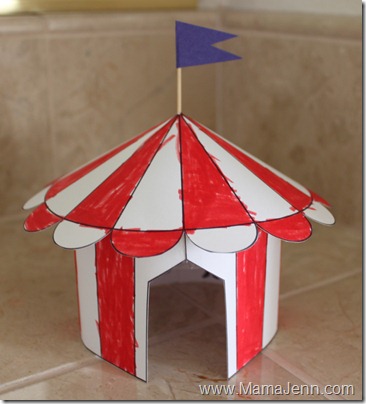 Circus Tent Craft