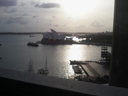 Obiective turistice Sydney: Super Priveliste de pe harbour bridge 