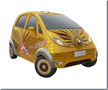 Gold Nano Car