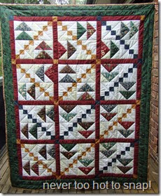 Kerrie's quilt finished