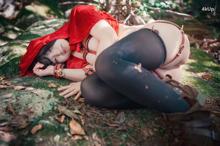 DJAWA Photo – Mimmi (밈미) Naughty Red Hiring Hood