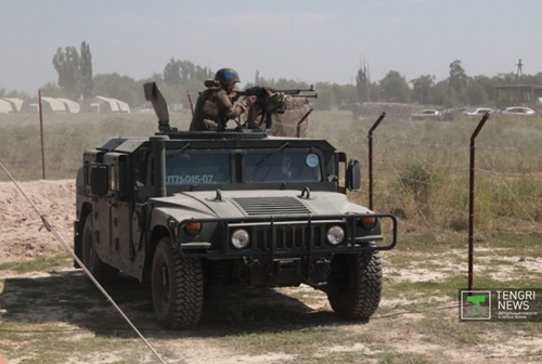 Международные миротворческие учения "Степной орел-2013"