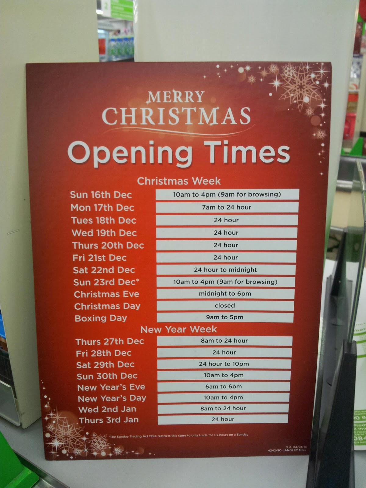 Asda Opening Times / Asda Opening Times : Bank Holiday Supermarket ...