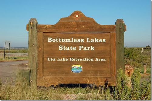 Bottomless Lakes Sign