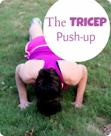 tricep pushup