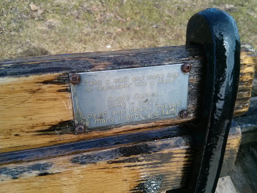 Angie Carroll Memorial Bench