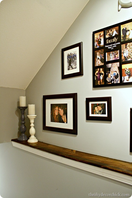 matching frames gallery wall