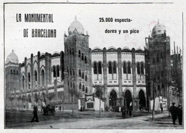 Inauguracion Monumental La lidia 06-03-1916