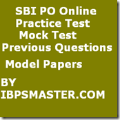 SBI  PO  Online Practice Test