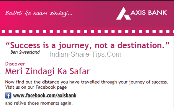 axisbank facebook page