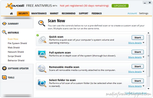 Avast! Free Antivirus 2013 2