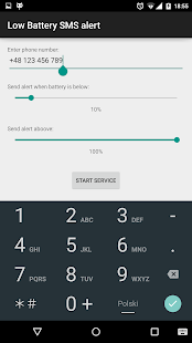 How to install Low battery SMS alert 1.0 apk for bluestacks