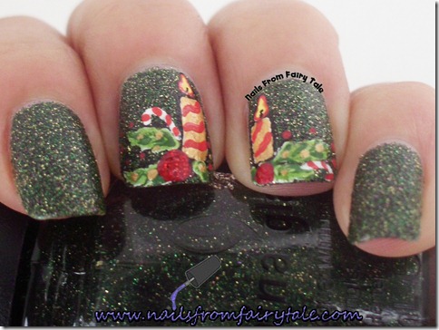 merry christmas nail art 4