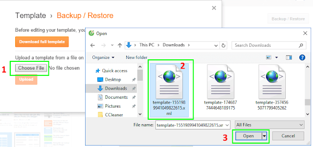 Sao lưu (Backup) và khôi phục (Restore) giao diện Blogger Sao lưu (Backup) và khôi phục (Restore) giao diện Blogger
