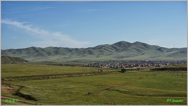 蒙古小镇