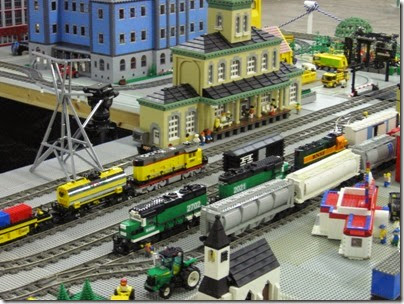 IMG_0245 Greater Portland Lego Railroaders Layout at the Great Train Expo in Portland, Oregon on February 16, 2008