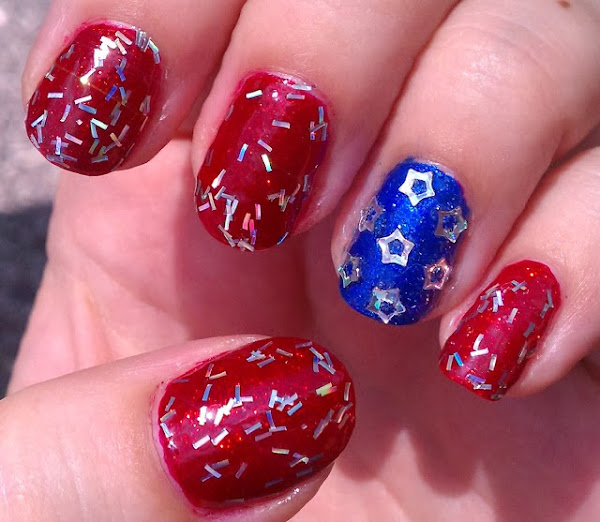 2a Fourth Of July Nail Art Designs