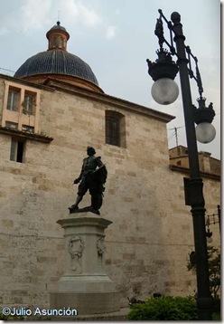 Estatua de Ribera en Valencia