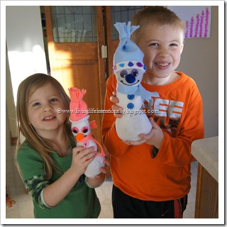 Sock Snowman Craft for Kids Sock Snowman Craft for Kids