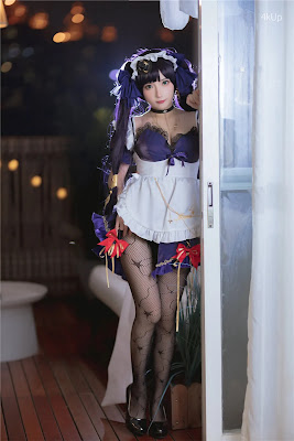Coser@是三不是世w No.008 原神莫娜女仆