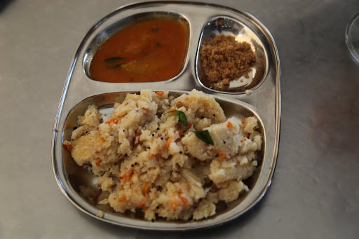 17 Upma was served on segmented trays like this a typical South Indian 