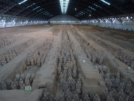 Obiective turistice China: Armata de Teracota din Xi'an