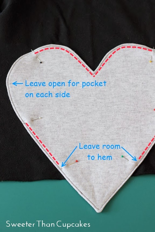 heart pocket tutorial