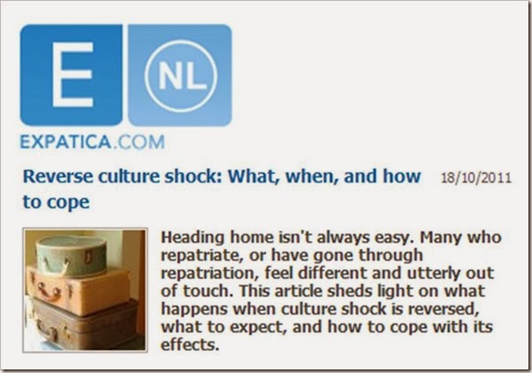 Expatica reverse culture shock what when and how to cope