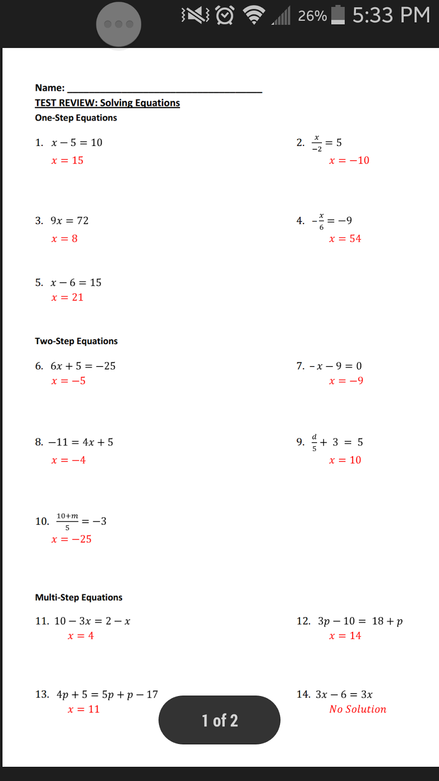 Mr. Ruiz Math